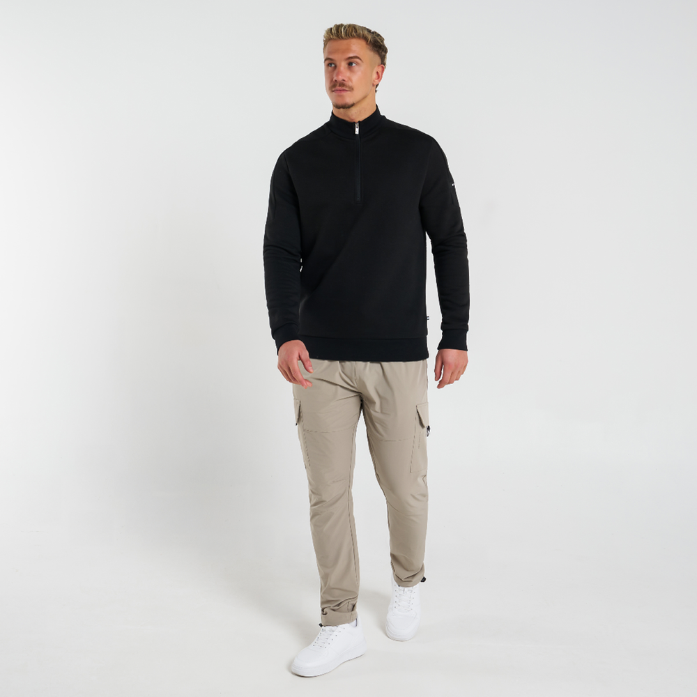 Klose 1/4 Zip - Black