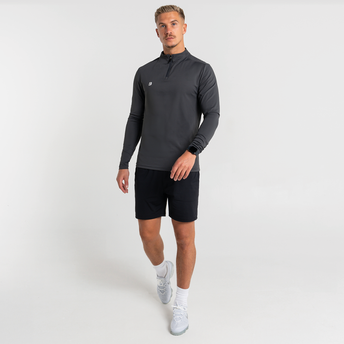 Signature Sports 1/4 Zip - Charcoal