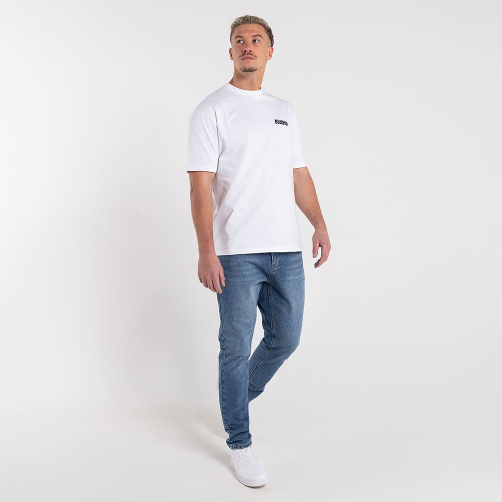 Aguirre T-Shirt - White/Aqua